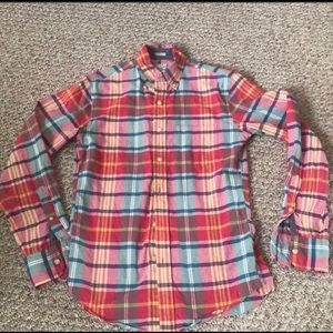 Great condition J. Crew plaid shirt 💯% cotton